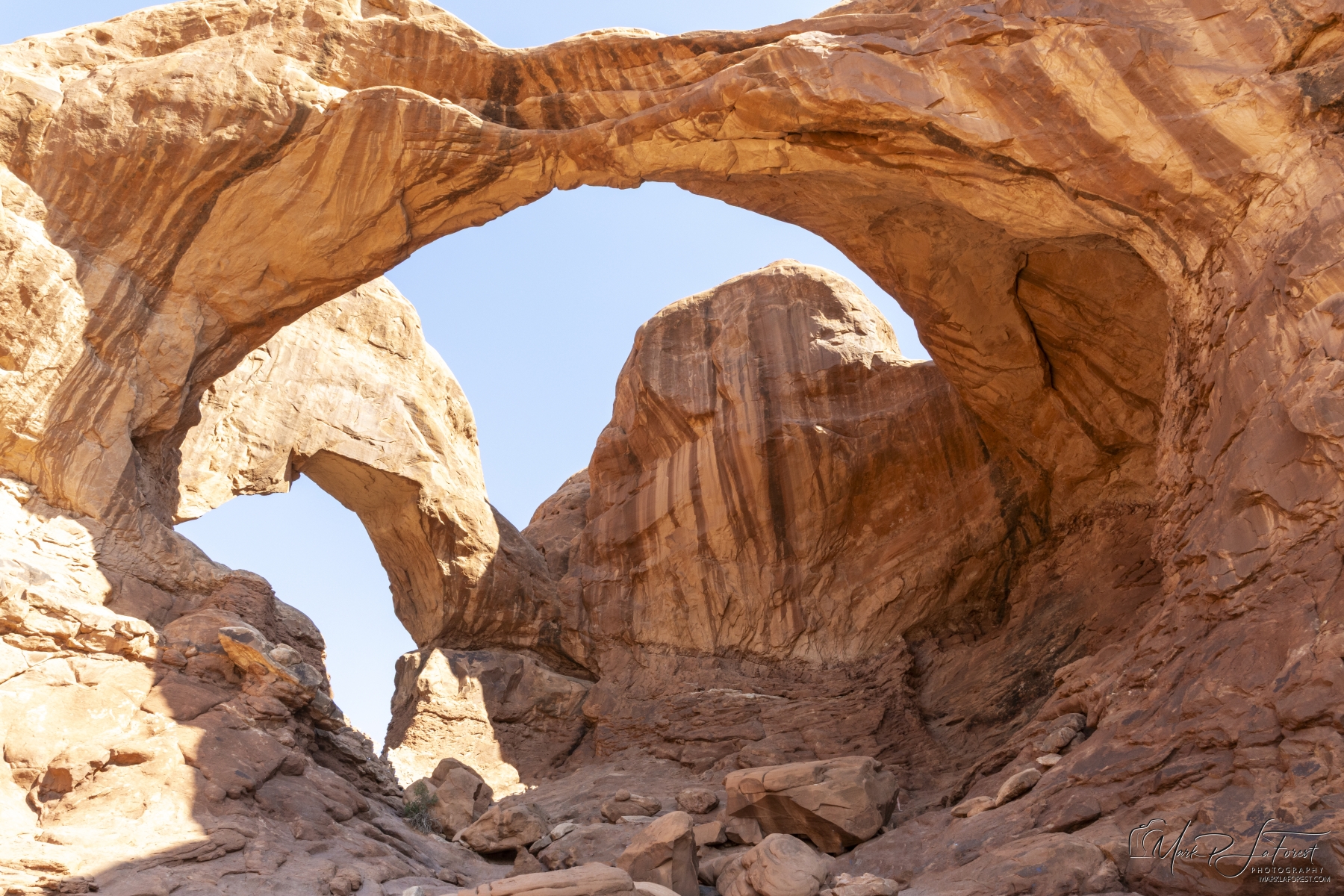 Double Arch, Arches National Park, Moab Utah